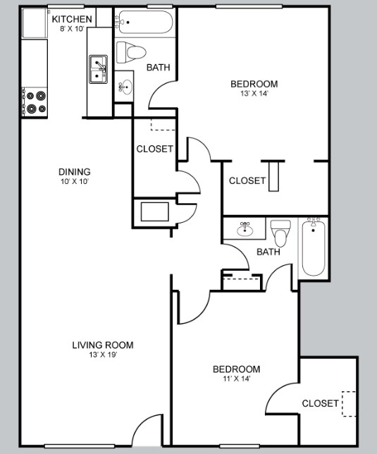 Unit 335 335 floor plan