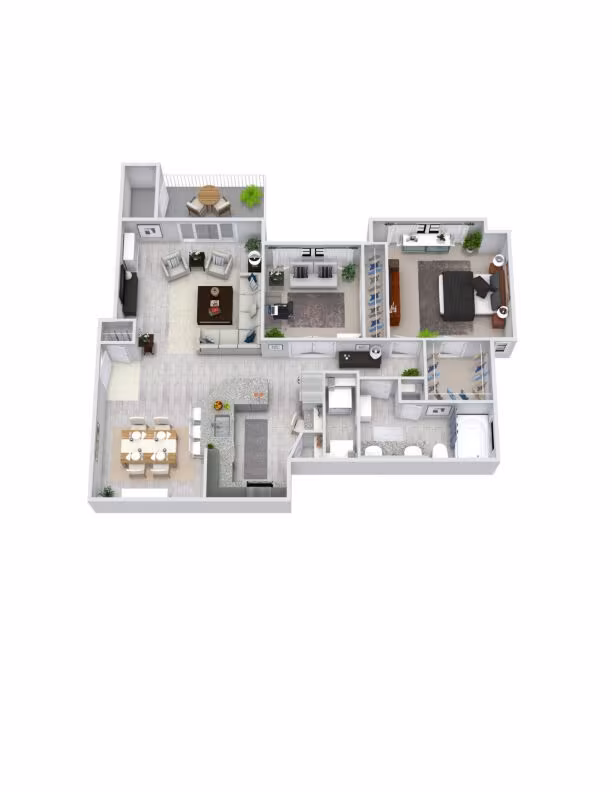 Unit 631 floor plan