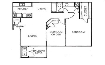1-1 floor plan