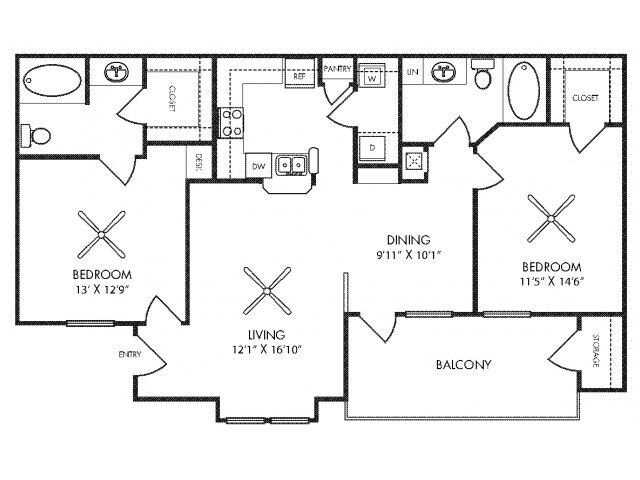 B1U 5303 floor plan