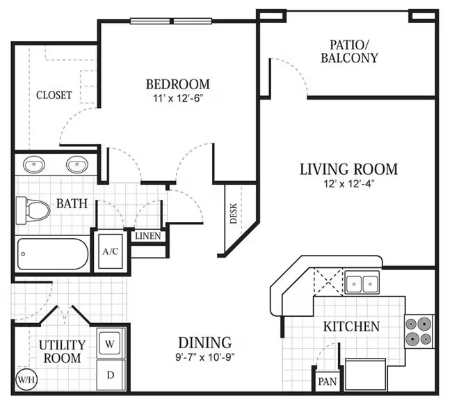 ASHTON 1333 floor plan
