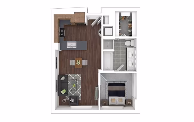 Unit 2011 floor plan
