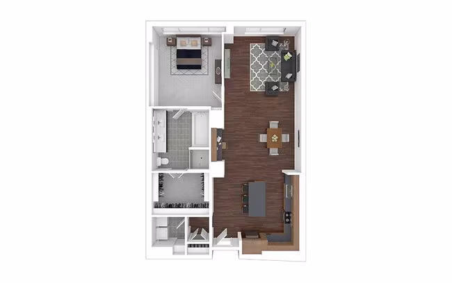 Unit 2208 floor plan