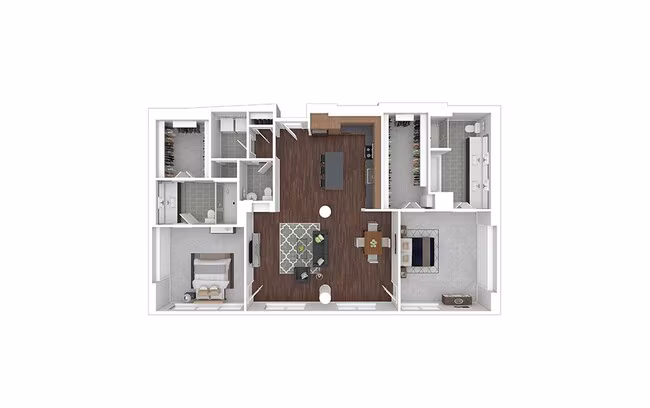 Unit 1905 floor plan