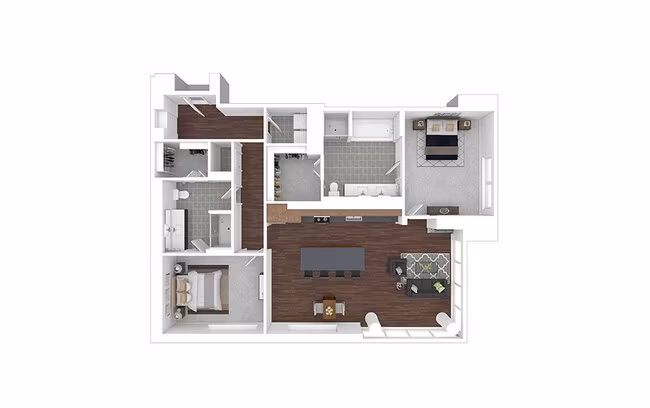 Unit 2204 floor plan