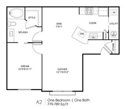 MIL-A2 625 floor plan