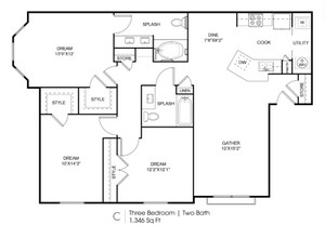 MIL-D1 1011 floor plan
