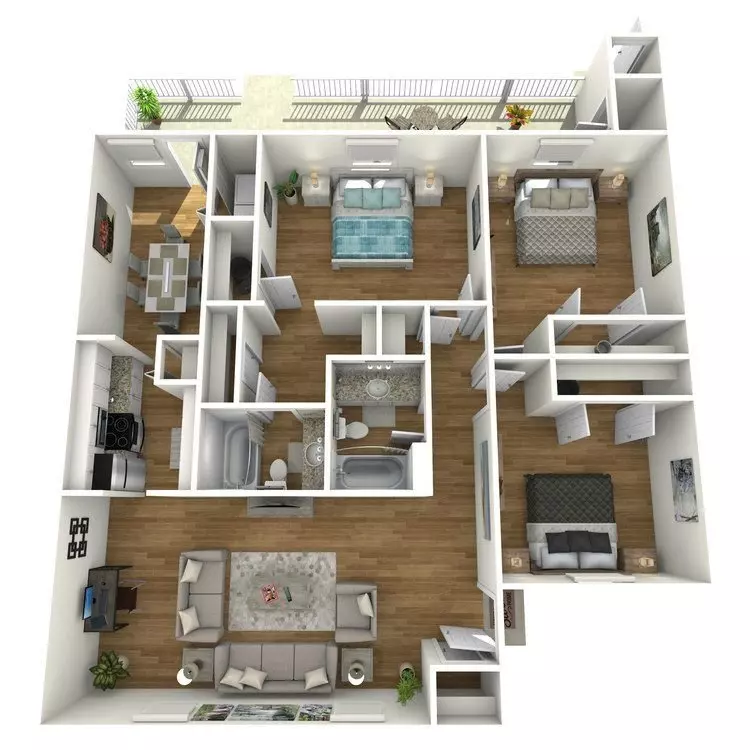 E 150 floor plan