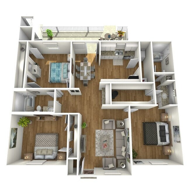 Unit 58U 58U floor plan