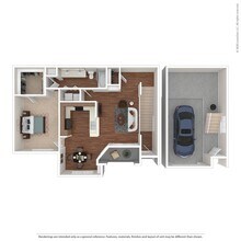 1B 1701 floor plan