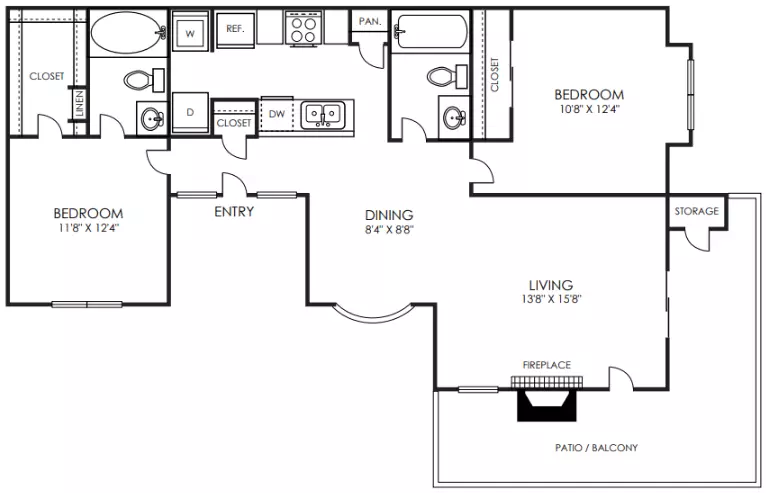 Unit 1701 1701 floor plan