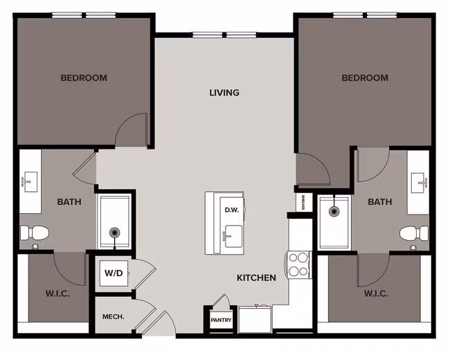 Unit 9308 floor plan