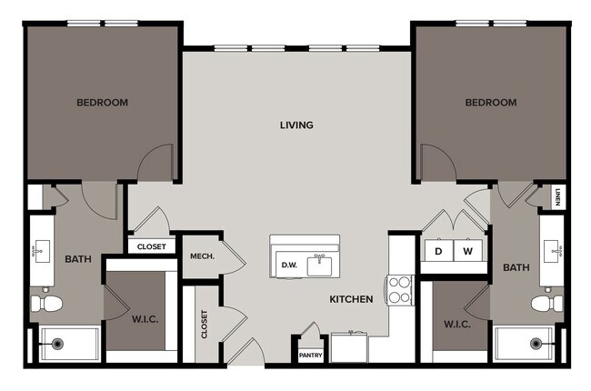 Unit 10307 floor plan