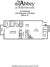 Abberley 1001 floor plan