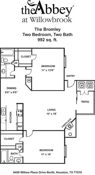 Bromley 1306 floor plan