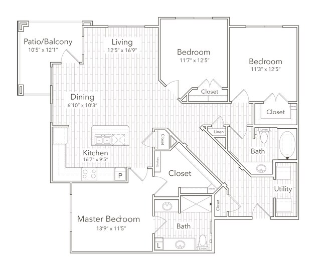 C1 3-3213 floor plan