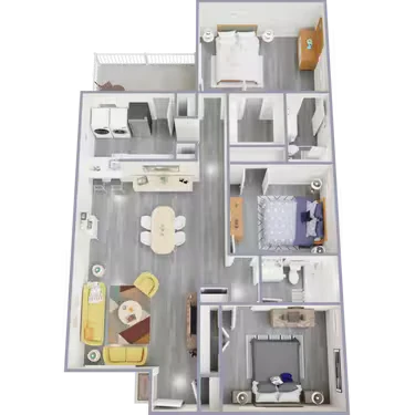 Unit 1308 1308 floor plan