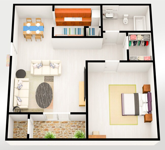 Unit 1533 floor plan