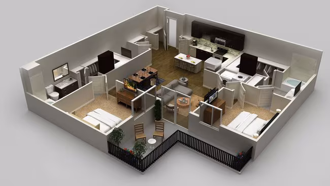 B6 Main-1029 floor plan
