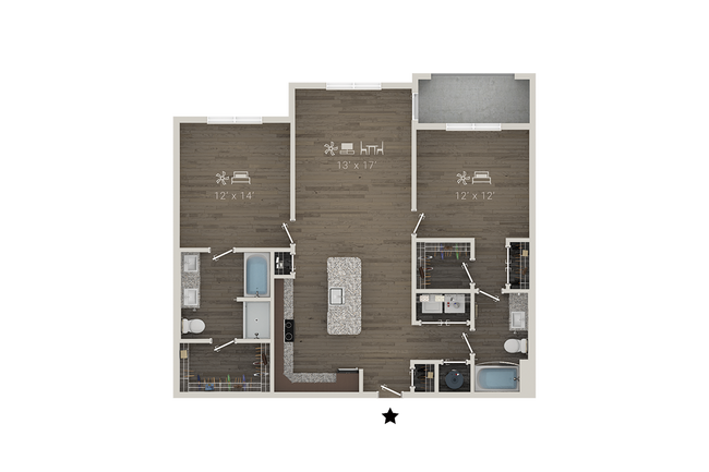 B11 3420 floor plan