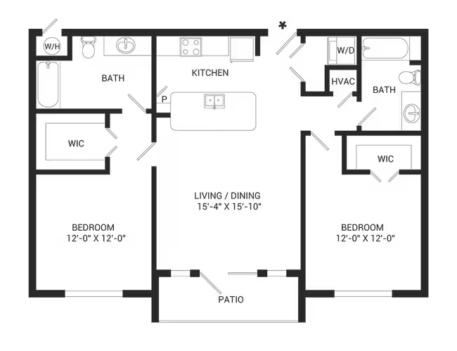 Mahogany 3415 floor plan