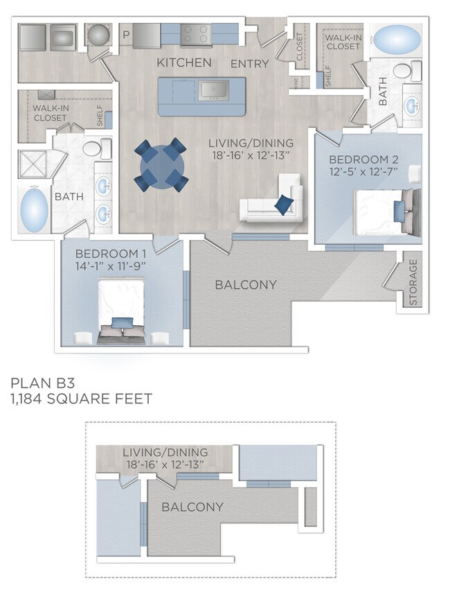 B3 1151 floor plan