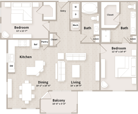 B3 5301 floor plan
