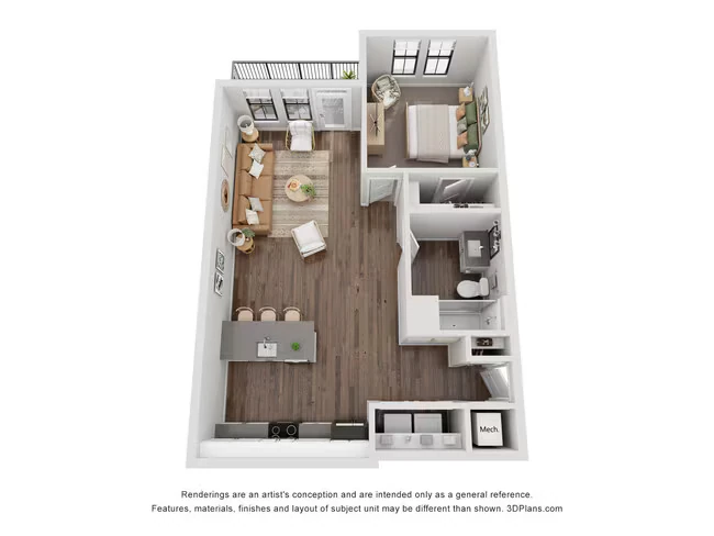 A1 03205 floor plan