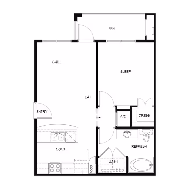 A1 12305 floor plan