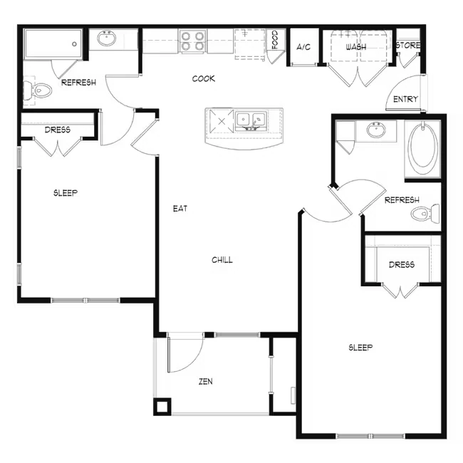 B1 05307 floor plan
