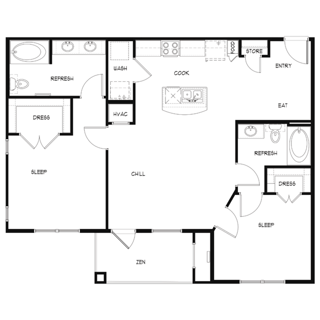 B2 04208 floor plan