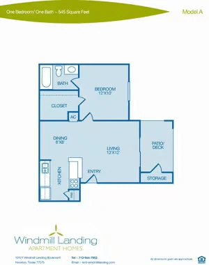 A1 1217 floor plan