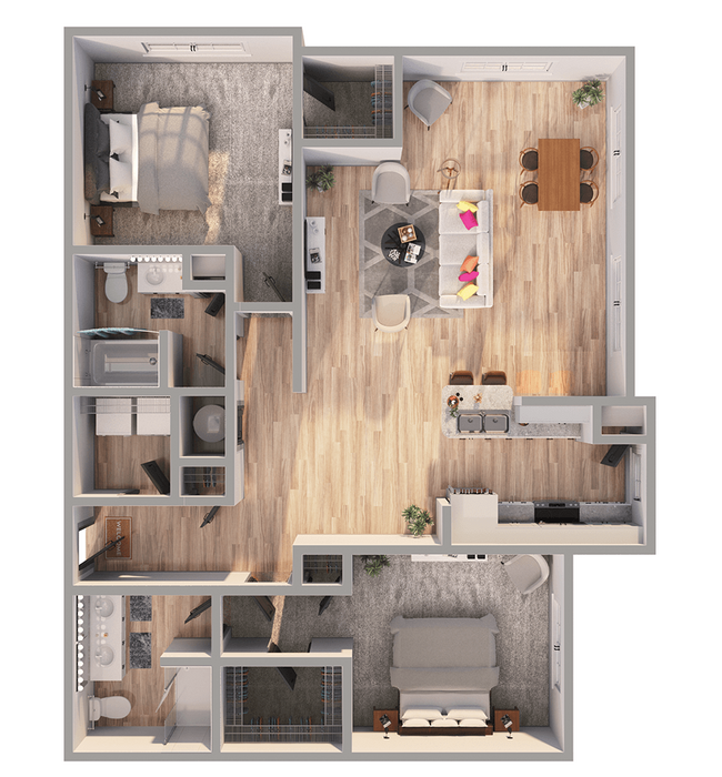 Unit 1423 floor plan