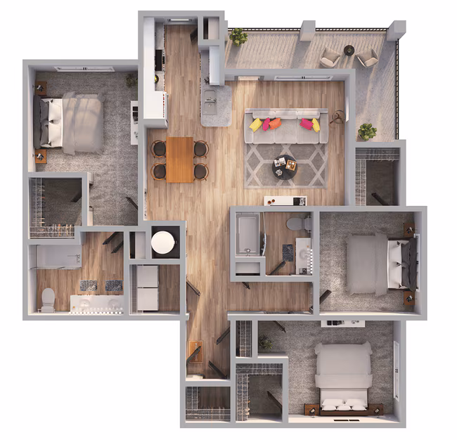 C1 5207 floor plan