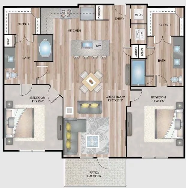 Unit 339 339 floor plan