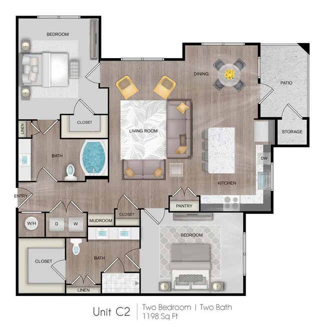 Unit 2138 2138 floor plan