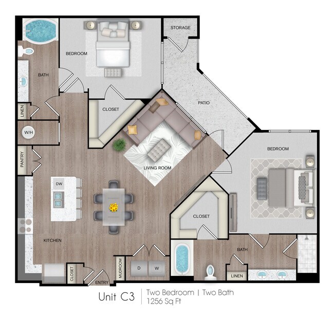 Unit 2128 2128 floor plan