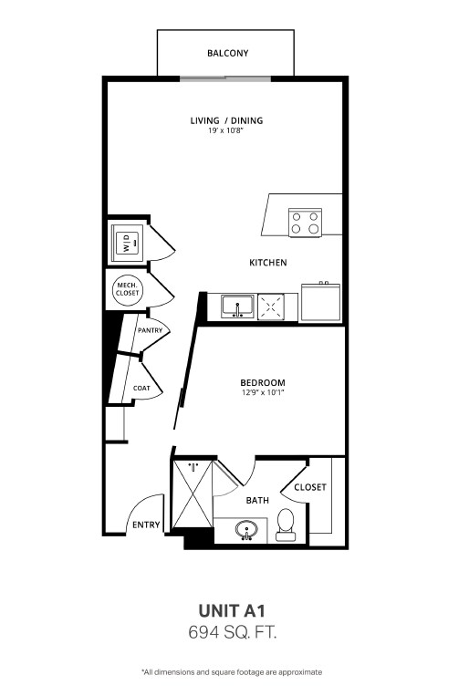 Unit 102 524 floor plan
