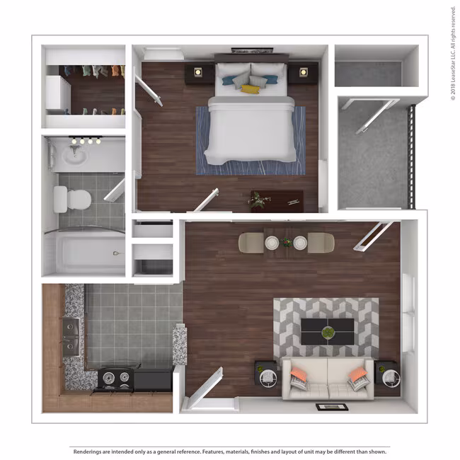 Unit 334PL floor plan