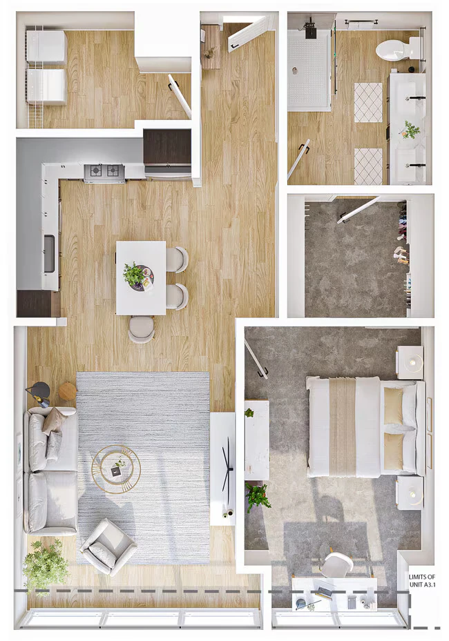 Unit 0208 0208 floor plan