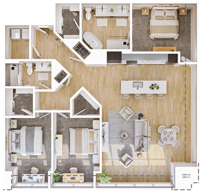 Unit 0705 0705 floor plan