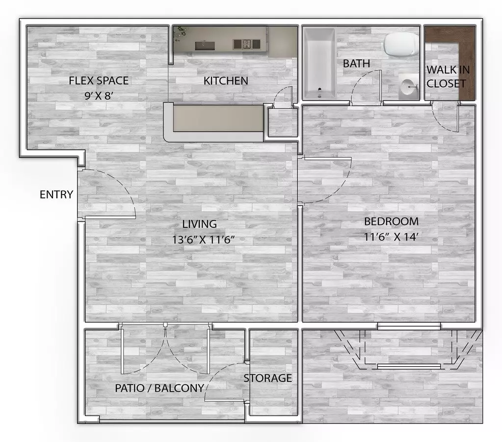 Unit 0303 0303 floor plan