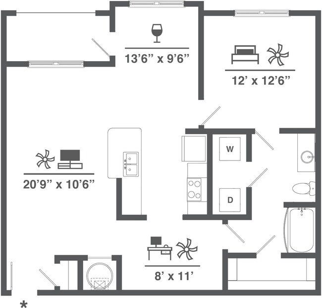 A2 2307 floor plan