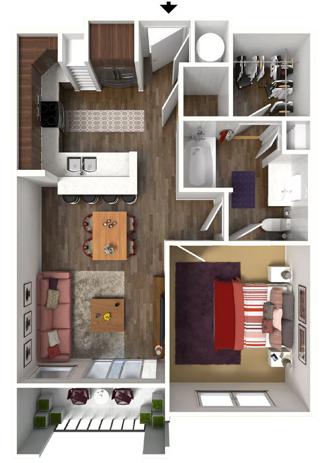 A1 433 floor plan