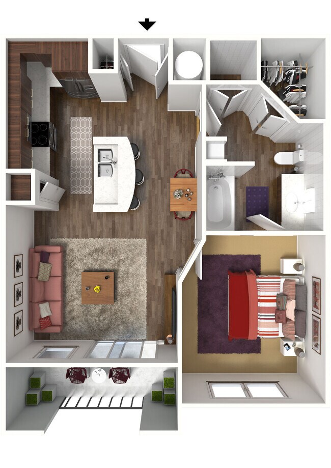 A2 260 floor plan