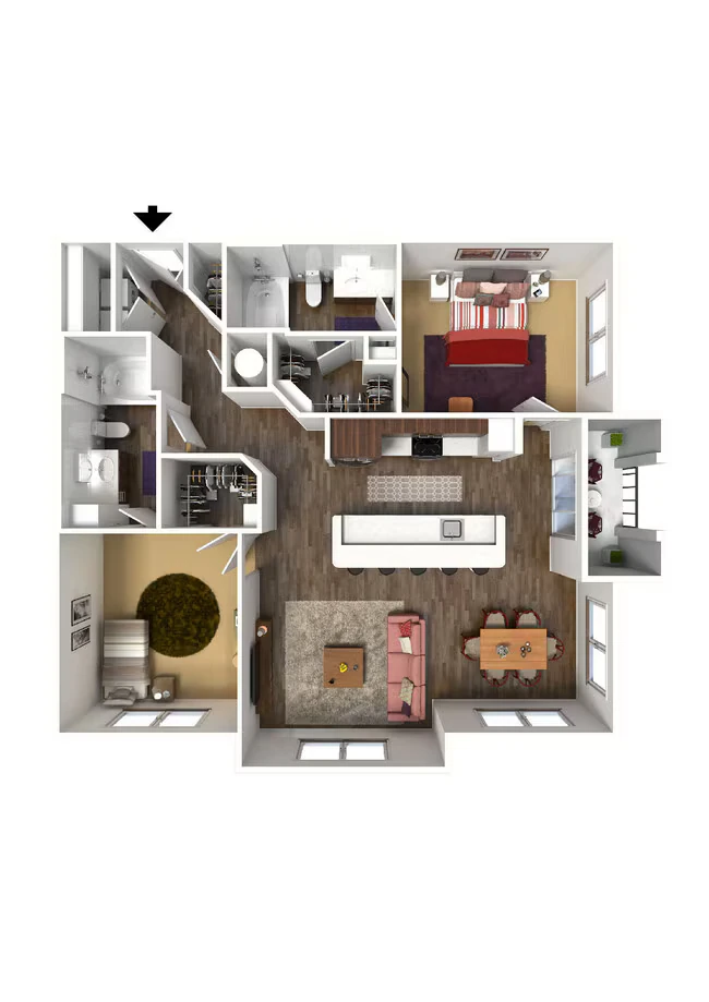 C3 352 floor plan