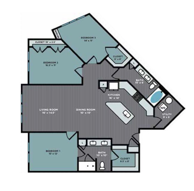 C1 301 floor plan