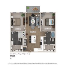 B1.1 1426 floor plan