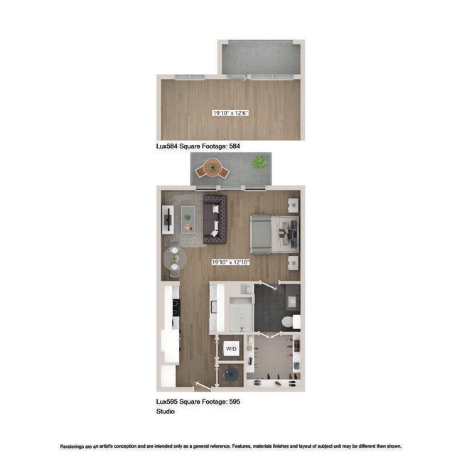 Unit 3203 floor plan