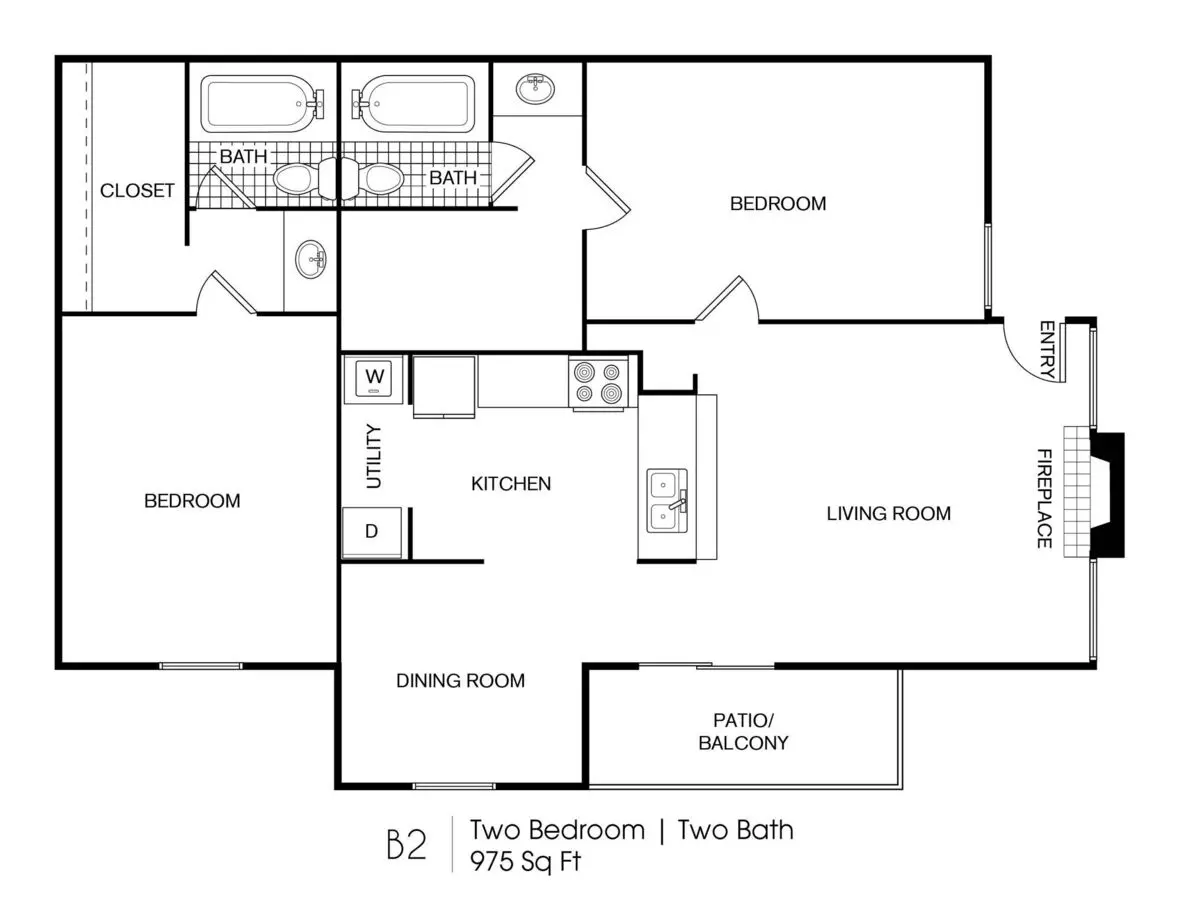 B3 413 floor plan